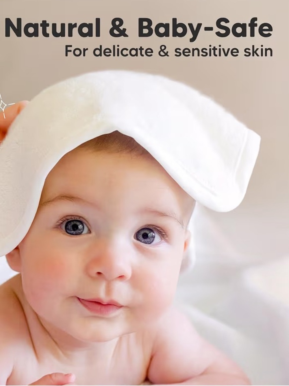 Baby Washcloths - 3 Pack 🆓 with purchase